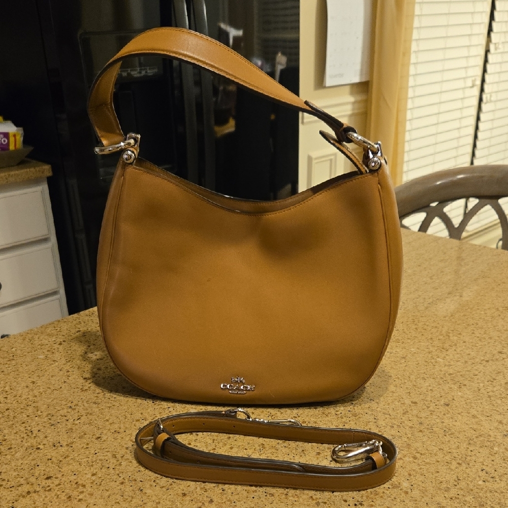 Coach Cognac Mae Crossbody